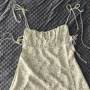Cotton Candy LA Green Floral Dress Size L